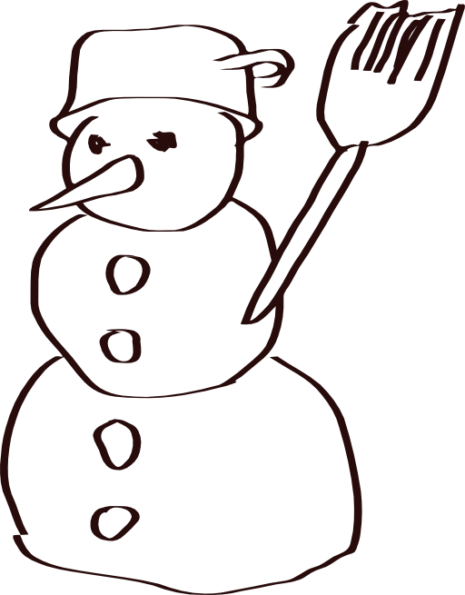 Snowman Sketch