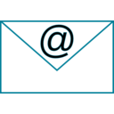 download Email Simple 6 clipart image with 90 hue color