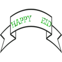 download Happy Eid clipart image with 135 hue color