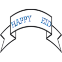 download Happy Eid clipart image with 225 hue color