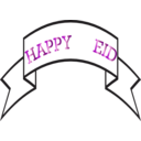 download Happy Eid clipart image with 315 hue color