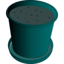 download Plant Pot clipart image with 180 hue color