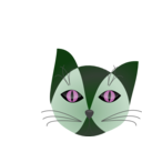 download Cat 2 clipart image with 90 hue color