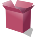 download Open Cardboard Box clipart image with 315 hue color