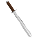 download Sword clipart image with 0 hue color