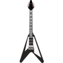 download Gibson Flying V clipart image with 315 hue color