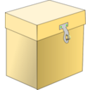 download Box clipart image with 45 hue color