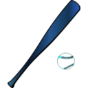 download Baseball Sport clipart image with 180 hue color