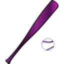 download Baseball Sport clipart image with 270 hue color