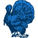 download Turkey clipart image with 180 hue color