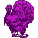 download Turkey clipart image with 270 hue color