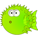 download Kugelfisch clipart image with 45 hue color