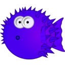 download Kugelfisch clipart image with 225 hue color