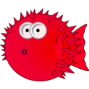 download Kugelfisch clipart image with 315 hue color