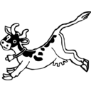 Jumping Cow