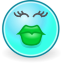 download Tango Face Kiss clipart image with 135 hue color