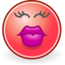 download Tango Face Kiss clipart image with 315 hue color