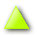download Orange Triangle clipart image with 45 hue color