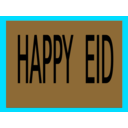 download Happy Eid clipart image with 135 hue color