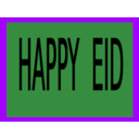 download Happy Eid clipart image with 225 hue color