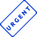 download Urgent Business Stamp 1 clipart image with 225 hue color