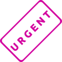 download Urgent Business Stamp 1 clipart image with 315 hue color