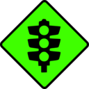 download Caution Traffic Lights clipart image with 45 hue color