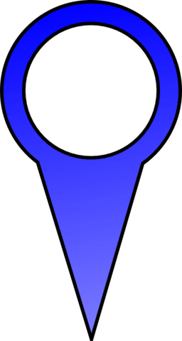 Blue Map Pin