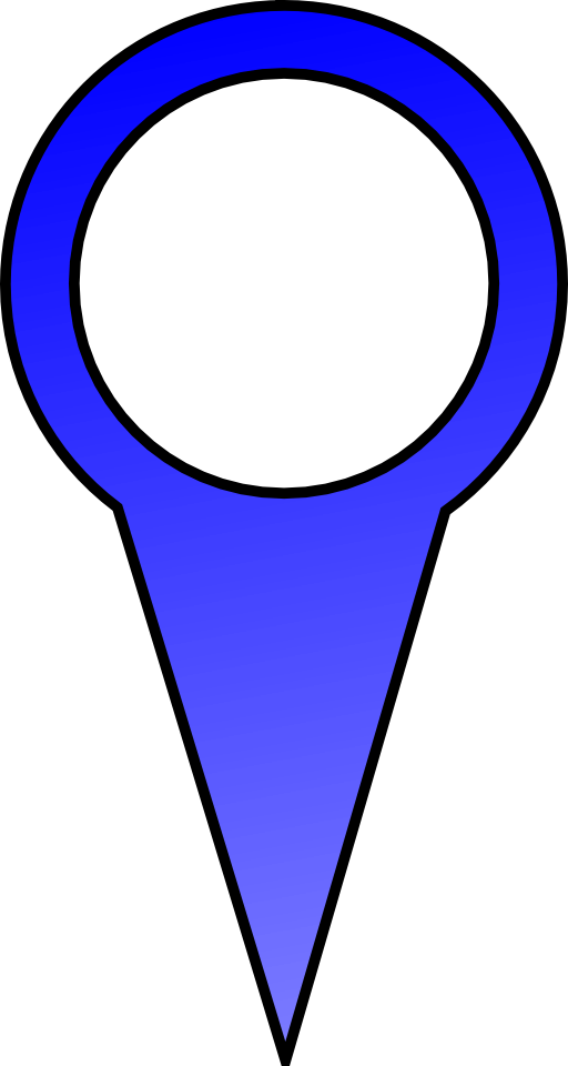 Blue Map Pin