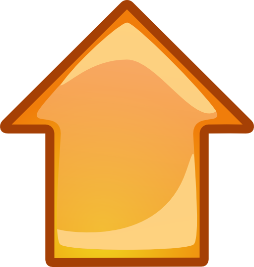 Arrow Orange Up