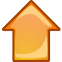 Arrow Orange Up