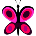 download Little Butterfly clipart image with 315 hue color