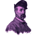 download Portrait Of A Man clipart image with 270 hue color