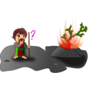 Moses And The Burning Bush Chibi Version