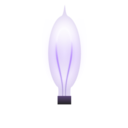 download Old Light Bulb clipart image with 225 hue color