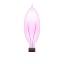 download Old Light Bulb clipart image with 270 hue color