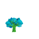 download Tree clipart image with 90 hue color