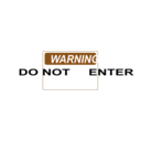 download Warning Do Not Enter Green clipart image with 270 hue color