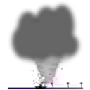 download Tornado clipart image with 135 hue color