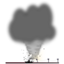 download Tornado clipart image with 225 hue color