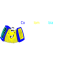 download Acordeon Colombiano clipart image with 180 hue color