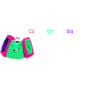 download Acordeon Colombiano clipart image with 270 hue color