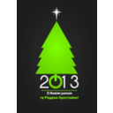 download Happy New Year clipart image with 90 hue color