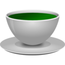 download Realistic Coffee Cup Front 3d View clipart image with 90 hue color