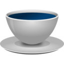 download Realistic Coffee Cup Front 3d View clipart image with 180 hue color