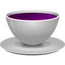 download Realistic Coffee Cup Front 3d View clipart image with 270 hue color