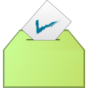 download Vote Yes Icon clipart image with 45 hue color