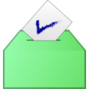 download Vote Yes Icon clipart image with 90 hue color