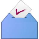download Vote Yes Icon clipart image with 180 hue color