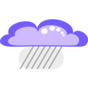 download Drakoon Rain Cloud 1 clipart image with 45 hue color